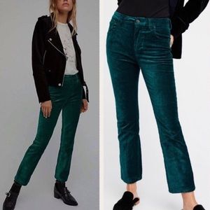 Free People Velvet Pants